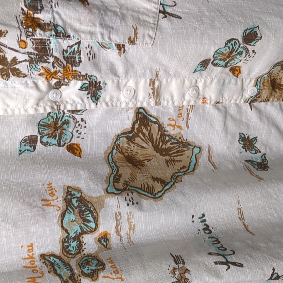 Old Navy classic fit Hawaiian shirt size 2xl (InvM039) - Picture 4 of 7